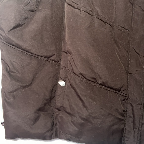 Women's 3X Water-Resistant Brown Puffer Vest by ZeroXposur  (T6) - Picture 8 of 8